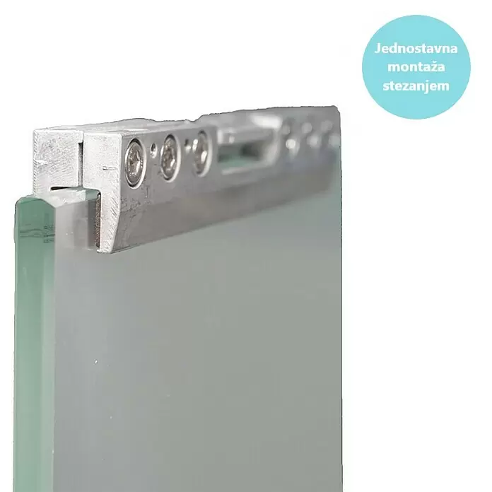 Diamond Doors Jubidoor 6.0 - 935 x 2.058 mm, Sigurnosno kaljeno staklo (ESG) - Detaljan prikaz