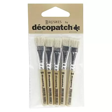 Décopatch  Set de pinceles de manualidades Pura cerda