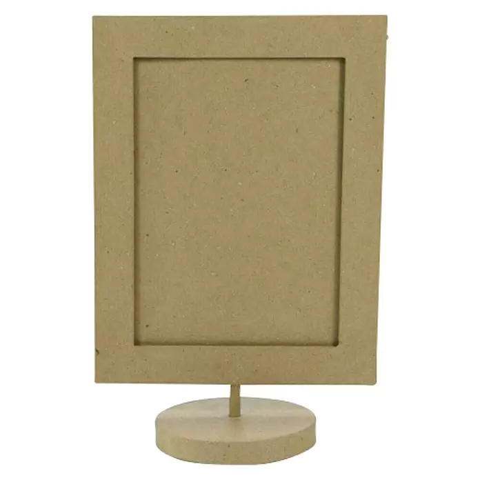 Décopatch Pieza decorativa Marco pie retrato - 1 ud., Cartón, 23 x 15 cm - Vista frontal