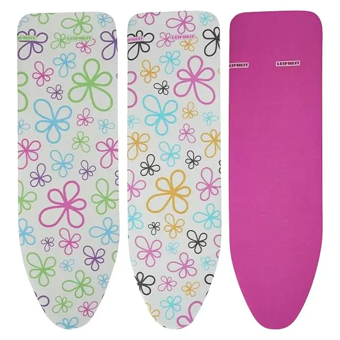 Leifheit Funda para tabla de planchar Cotton Classic Universal - 1 ud., Es adecuado para plancha de vapor - Vista frontal