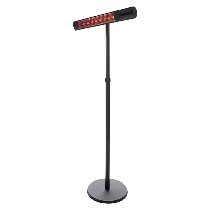 Sunred Heizstrahler Royal Diamond - 2.500 W, Schwarz, Höhe: 210 cm - Diagonale Ansicht