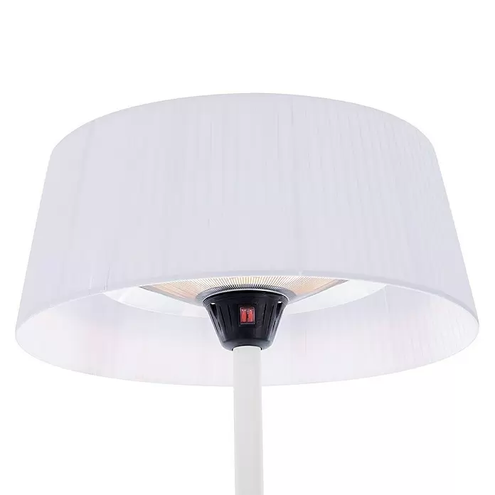 Sunred Halogen-Heizstrahler Artix - Höhe: 224 cm, Leistung: 2.100 W, Weiß - Detailaufnahme