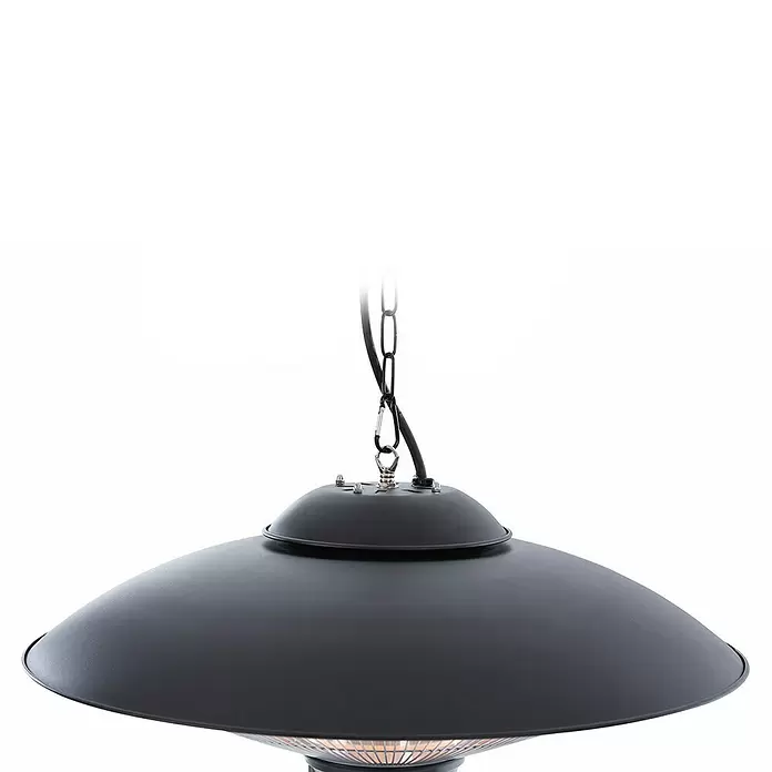 Sunred Halogen-Heizstrahler Sirius - Durchmesser: 58,5 cm, 2.100 W, Schwarz - Detailaufnahme