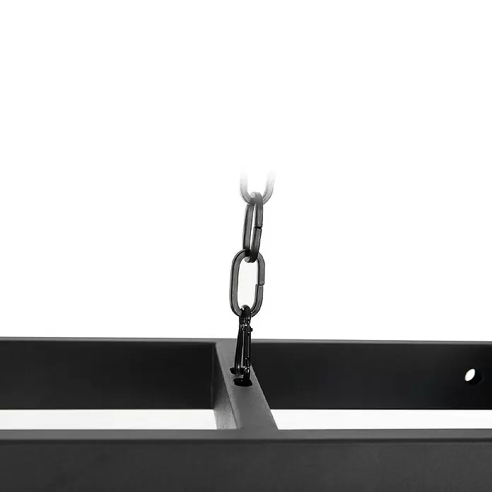 Sunred Halogen-Heizstrahler Indus - L x B: 132 x 42,5 cm, 3.000 W, Schwarz - Detailaufnahme