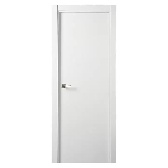 Solid Elements Puerta interior Blanca - 82,5 x 203 cm, Derecha, Alveolar - Vista frontal