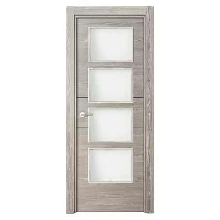Puerta acristalada Roble Finlandés vidriera 200