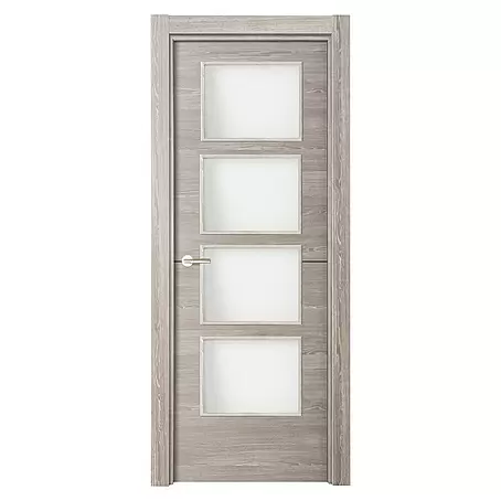 Puerta acristalada Roble Finlandés vidriera 100