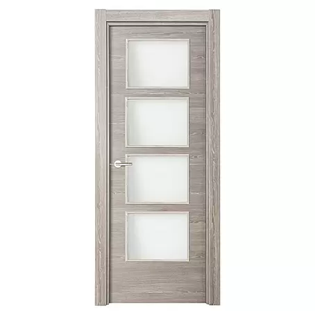 Puerta acristalada Roble Finlandés vidriera 100AL