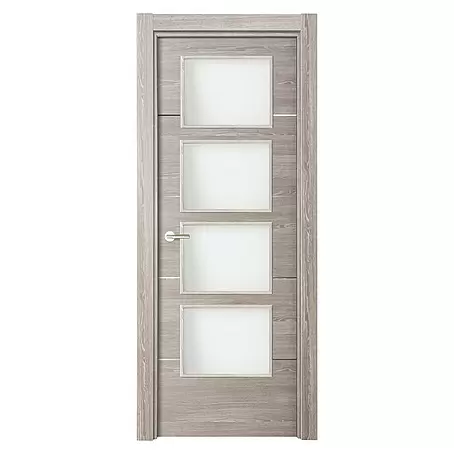 Puerta acristalada Roble Finlandés vidriera 400AL