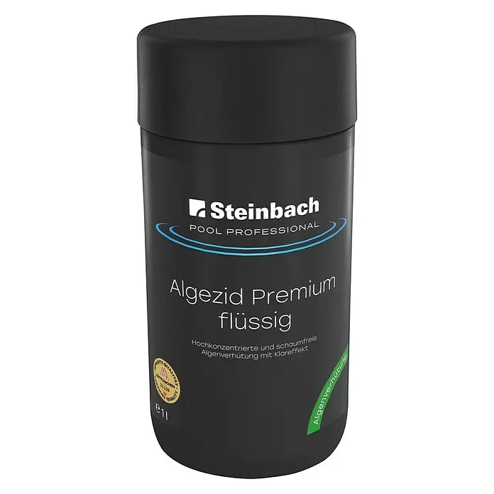 Steinbach Wasserpflegemittel Algezid Premium - Inhalt: 1 l - Vorderansicht