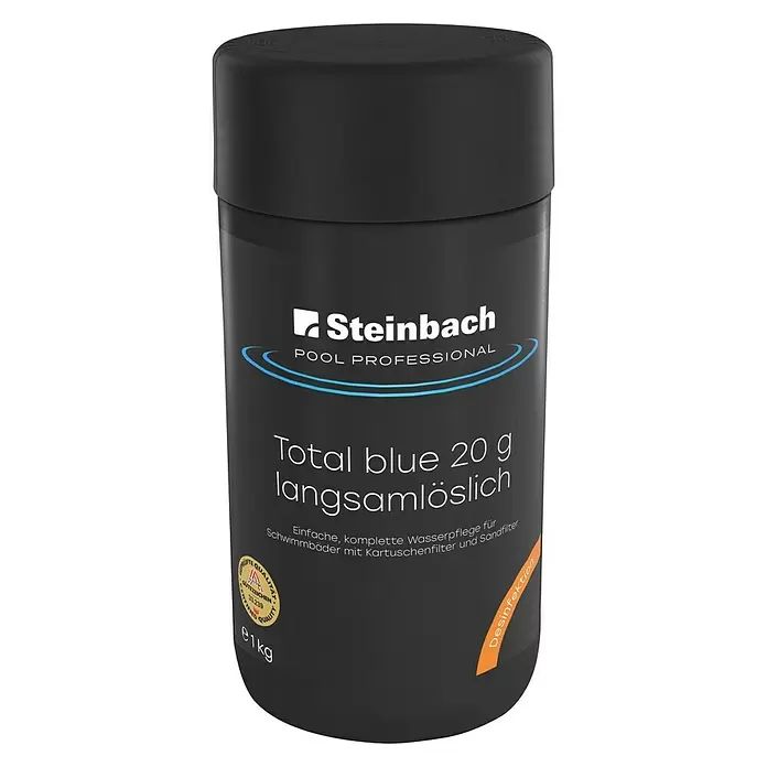 Steinbach Wasserpflegemittel Total Blue - 1 kg - Vorderansicht