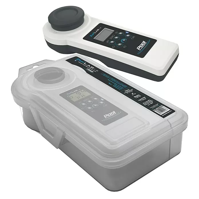 Steinbach Sauerstoff- & pH-Pooltester PoolLab - Wasseranalyse - Diagonale Ansicht