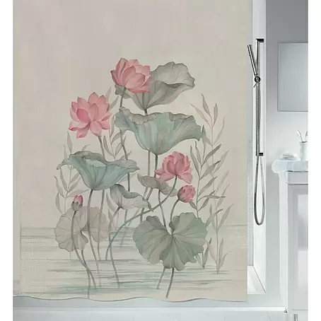 Spirella  Cortina de baño textil Jaya