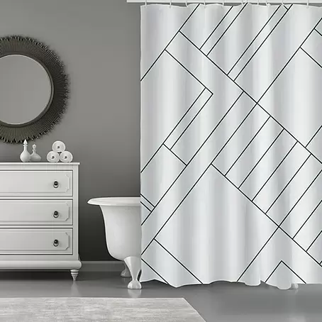 MSV Monolithic Cortina de baño textil