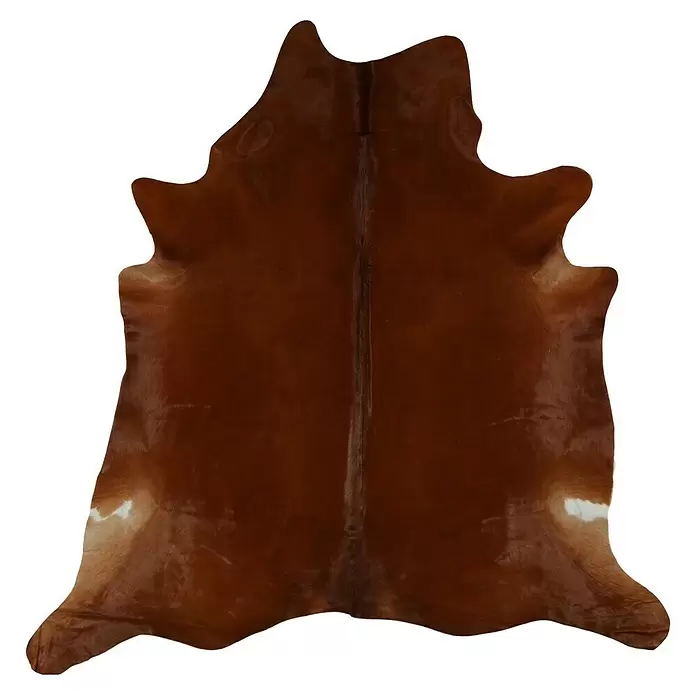 Esbeco Deko-Kuhfell - Red Angus, 100 % Echtfell, Fläche ca.: 3 m² - 4 m² - Vorderansicht