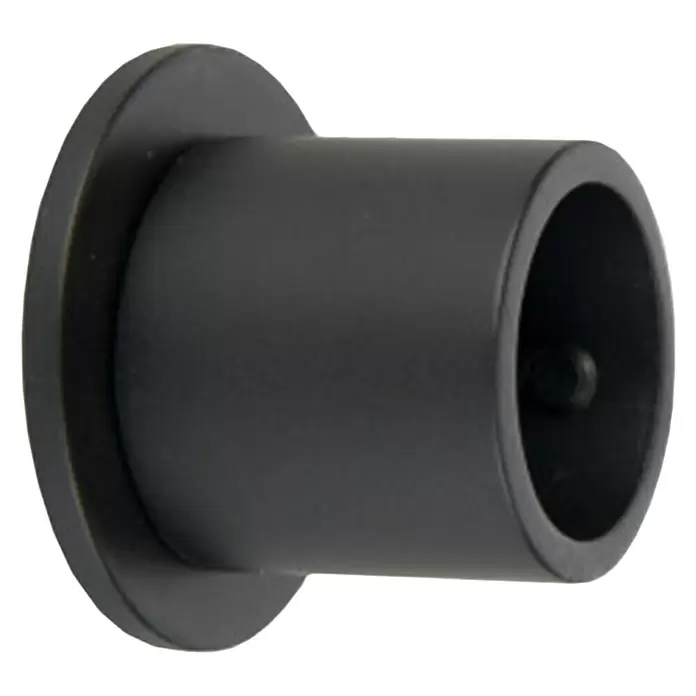 Tapa final Ferro-Wood - Negro, 1 ud. - Vista angular