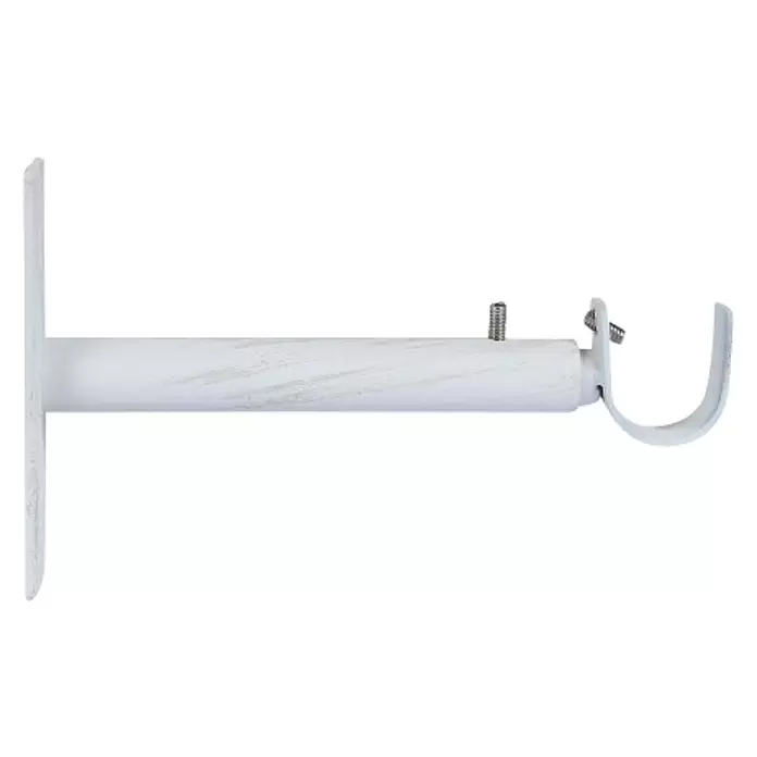 Soporte de pared Antique - Blanco, L x An x Al: 14,8 x 3,4 x 9 cm, Atornillado - Vista de perfil derecho