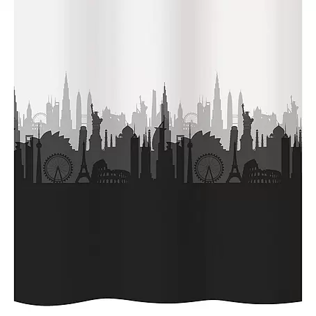 Diaqua  Textil-Duschvorhang City