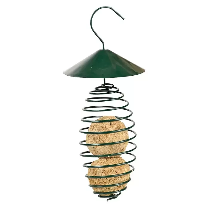 Esschert Design Silos za hranjenje ptica Best for Birds - D x Š x V: 10,8 x 10,8 x 25,3 cm - Pogled sprijeda