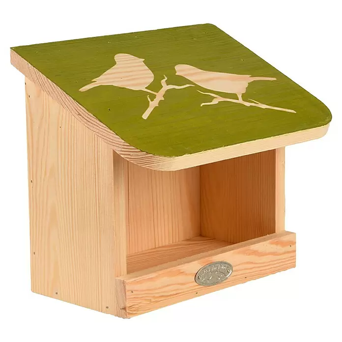 Esschert Design Hranilica za ptice Best for Birds - D x Š x V: 15,4 x 23 x 20,1 cm - Dijagonalni pogled