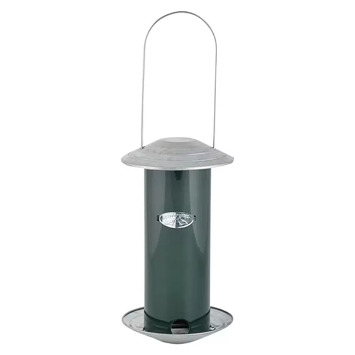 Esschert Design Silos za hranjenje ptica Best for Birds - Ø x V: 12,7 x 22,8 cm - Pogled sprijeda