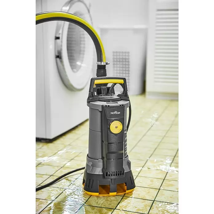 Neptun Crpka za prljavu vodu NSP-E 70 - 690 W, Maksimalni protok: 17.500 l/h - Proizvod u upotrebi