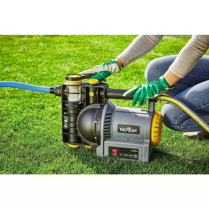 Neptun Gartenpumpe NGP-E 120 - 1.100 W, Max. Fördermenge: 4.500 l/h - Anwendungsbeispiel