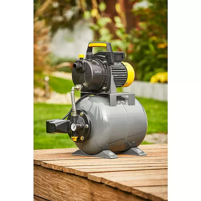Neptun Hauswasserwerk NHW-E 68 - 650 W, Max. Fördermenge: 3.800 l/h, Max. Druck: 3,6 bar - Stimmungsaufnahme