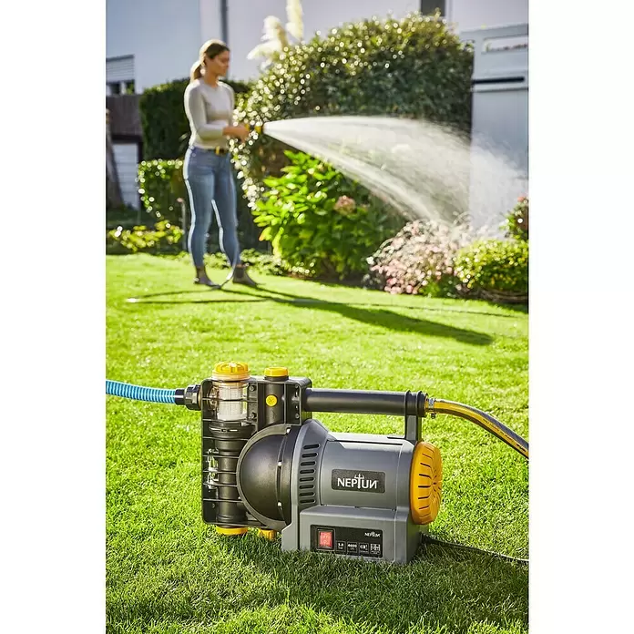 Neptun Gartenpumpe NGP-E 120 - 1.100 W, Max. Fördermenge: 4.500 l/h - Anwendungsbeispiel