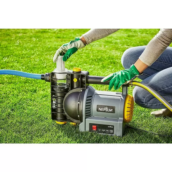 Neptun Gartenpumpe NGP-E 120 - 1.100 W, Max. Fördermenge: 4.500 l/h - Anwendungsbeispiel
