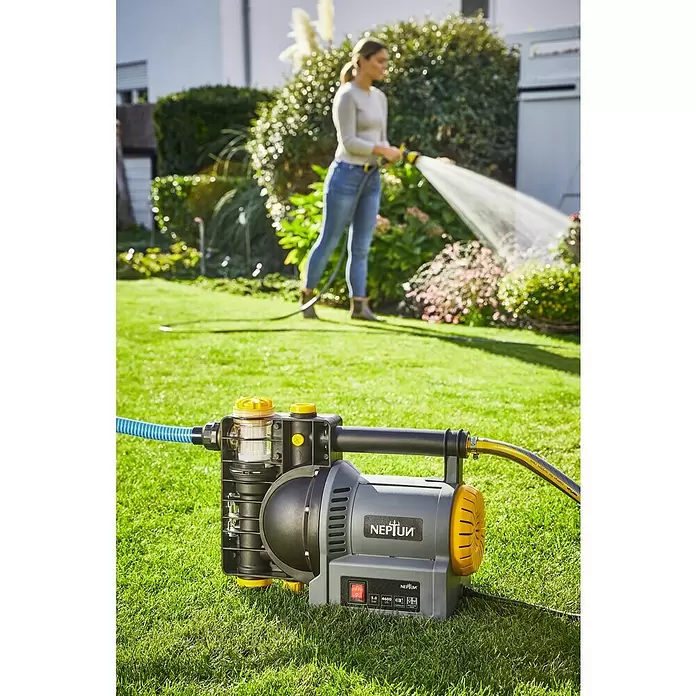 Neptun Gartenpumpe NGP-E 120 - 1.100 W, Max. Fördermenge: 4.500 l/h - Anwendungsbeispiel