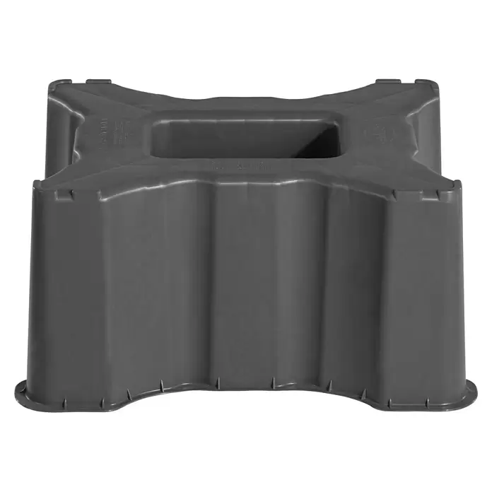 Garantia Basic Line Regentonnensockel - Graphite grey - Diagonale Ansicht