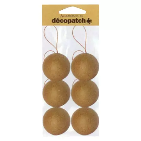 Décopatch  Pieza decorativa pack Bolas Navidad