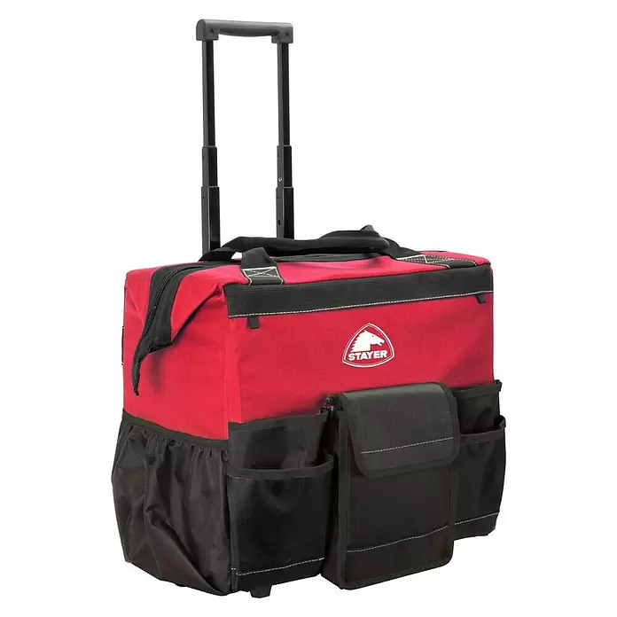 Stayer Bolsa para herramientas - L x An x Al: 23 x 45 x 38 cm, Nylon, Ruedas - Vista angular