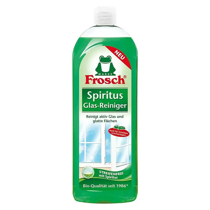 Frosch Spiritus-Glas-Reiniger - 750 ml, Flasche - Vorderansicht