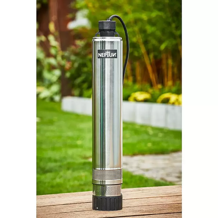 Neptun Tlačna potopna pumpa NTP-E 100 - 1.000 W, Maksimalni protok: 6.500 l/h - Živopisni prikaz