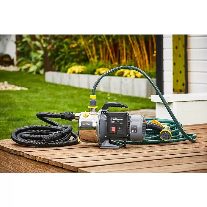 Neptun Gartenpumpe NGP-E 100 SET - 1.000 W, Max. Fördermenge: 4.600 l/h - Stimmungsaufnahme