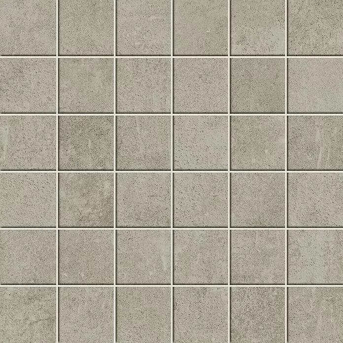 Mosaikfliese Draft - 30 x 30 cm, Grey, Matt - Detailaufnahme