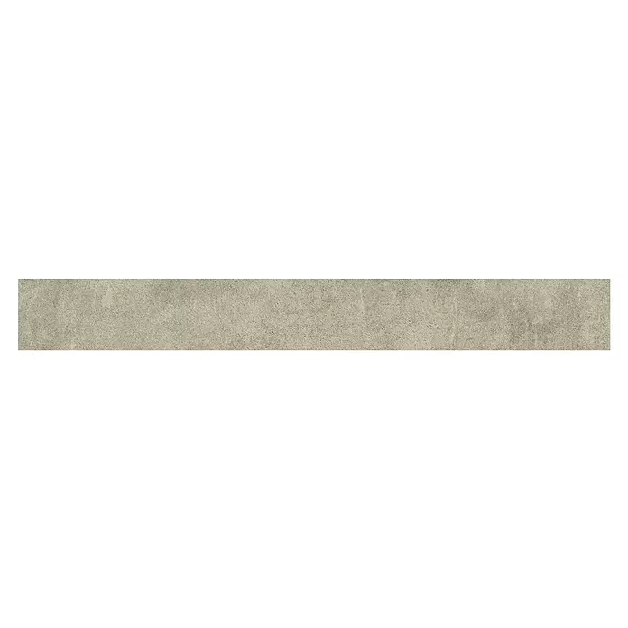 Sockelfliese Draft - 60 x 7,2 cm, Grey, Matt - Draufsicht