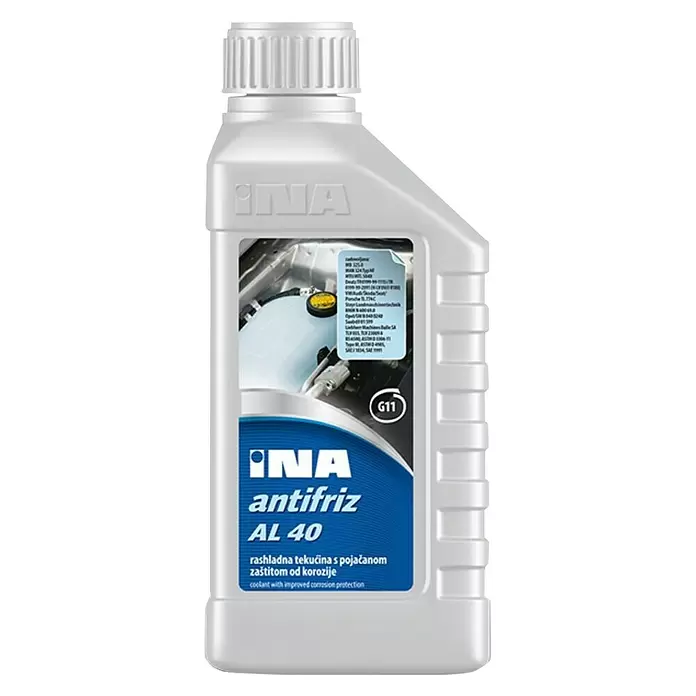 Antifriz INA AL 40 - 1 l - Pogled sprijeda
