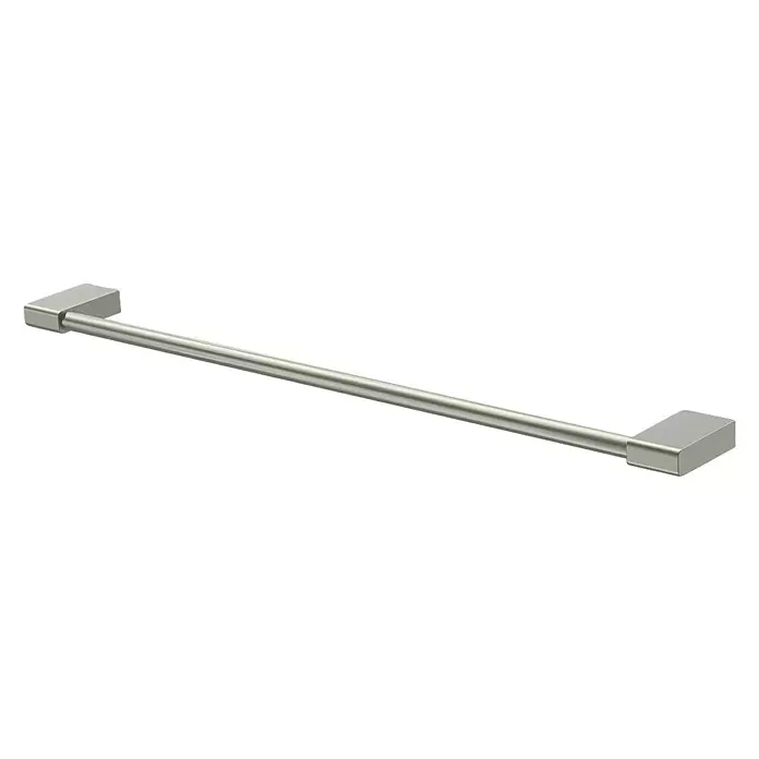 Lenz Pearl Badetuchhalter - 1-armig, Breite: 65 cm, Nickel, Matt - Diagonale Ansicht
