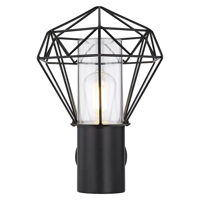 Globo Außenwandleuchte HORACE - 15 W, 28 x 23 x 32 cm, IP44 - Vorderansicht