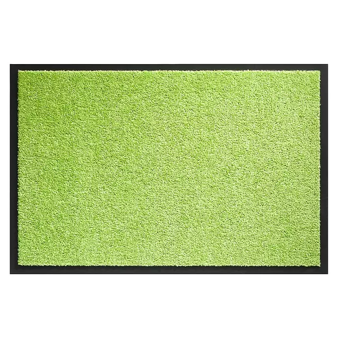 Hamat Deurmat Twister - Lime, 80 x 60 cm - Vooraanzicht