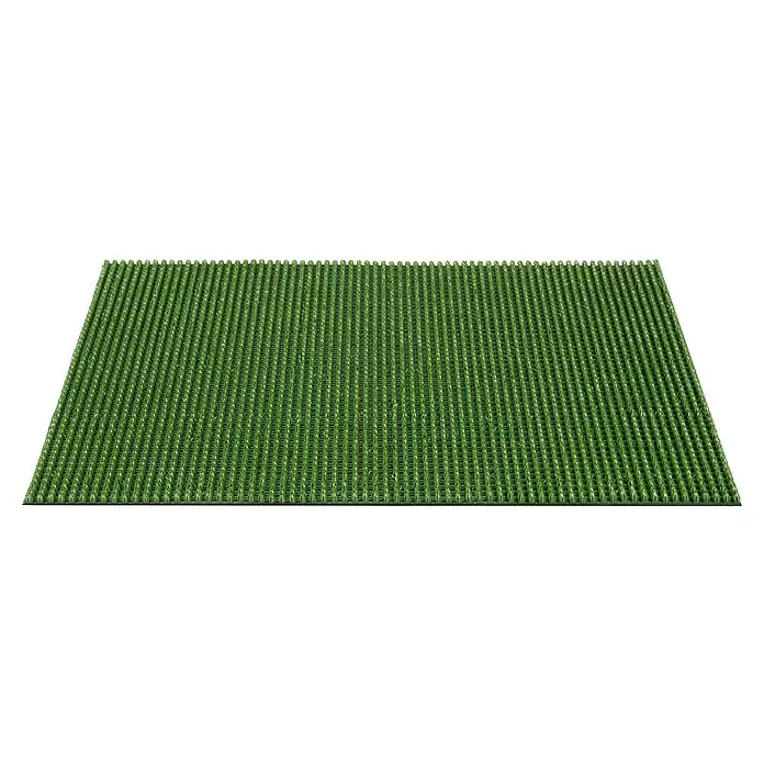 Hamat Buitenmat Queens Green - 80 x 60 cm, Groen, Polypropyleen - Diagonaal zicht