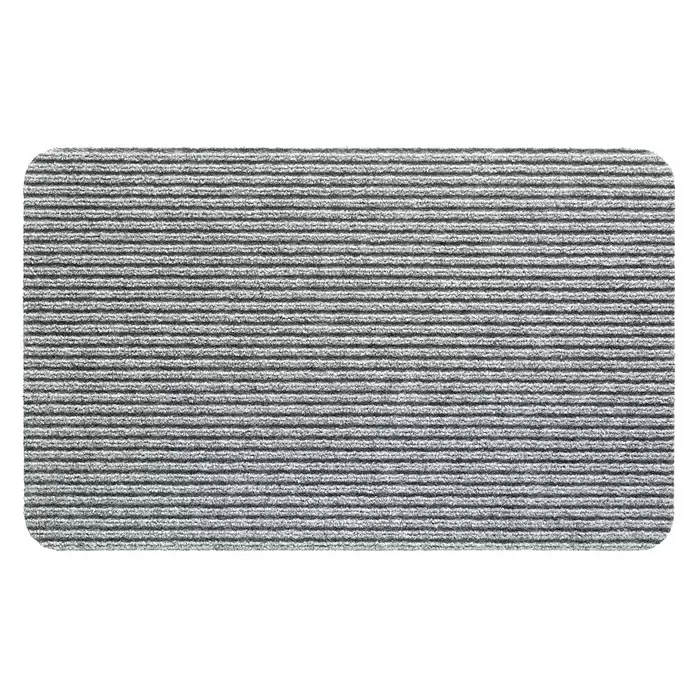 Hamat Deurmat Renox - Grijs, 80 x 50 cm, Naaldvilt - Vooraanzicht