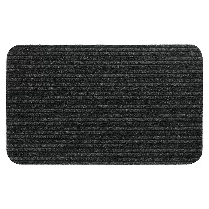 Hamat Naaldvilt, per meter Montana Anthracite - Antraciet, Breedte: 100 cm - Vooraanzicht