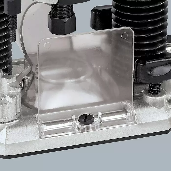 Einhell Oberfräse TC-RO 1155 E - 1.100 W, Max. Fräskorbhub: 55 mm - Detailaufnahme