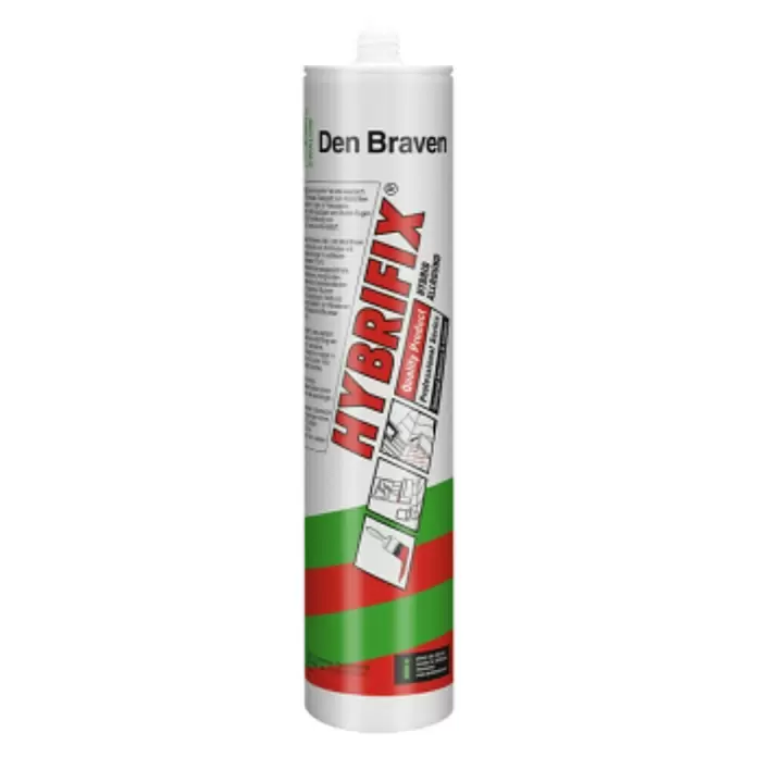 Zwaluw den Braven Afdichtingskit Hybrifix - Hybride afdichtmiddel, 290 ml, Zwart - Vooraanzicht
