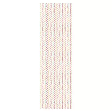 Papel pintado de vinilo autoadhesivo Zigzag