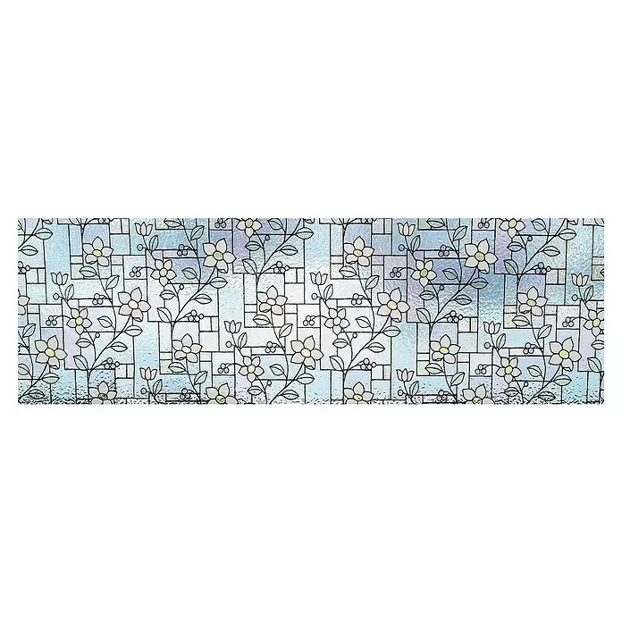 Lámina adhesiva Estático - 150 x 92 cm, Multicolor, Autoadhesivo - Vista frontal